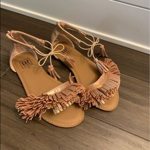Girls Gap Rose Gold Sandals